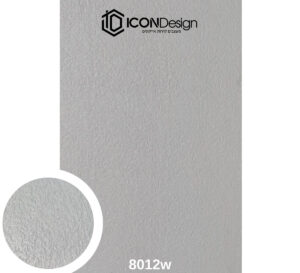חיפוי קיר PVC – דמוי בטון אפור חלק 8012W | קלאסדור