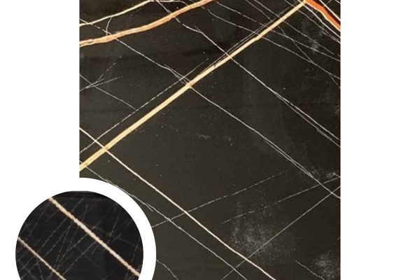 חיפוי קיר PVC – דמוי שיש שחור 4 -6001 | קלאסדור