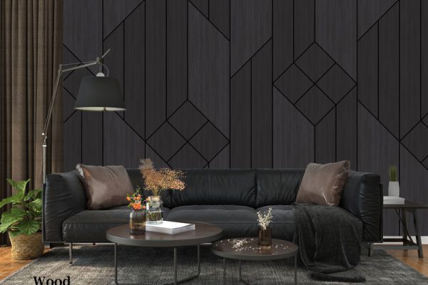 Empty wall interior furniture 3D Psd Mockup