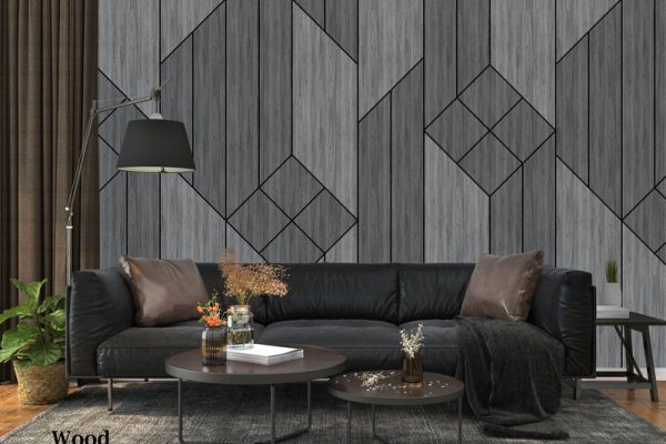 Empty wall interior furniture 3D Psd Mockup